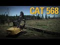 Cat® 568 Next Generation Forestry Machine: Handle Big Timber, Earn Big Pay