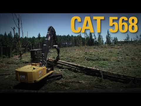 Cat® FM568 Next Generation Forestry Machine: Handle Big Timber, Earn Big Pay