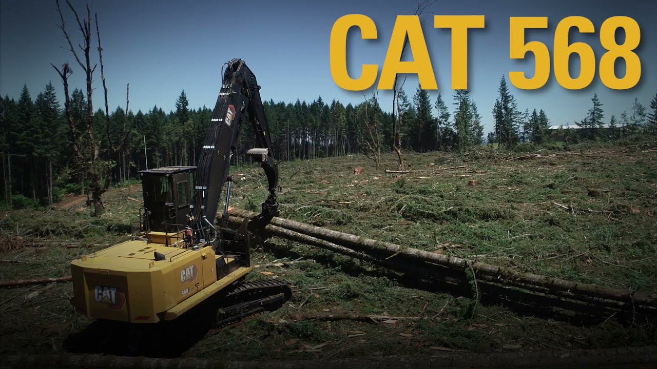 Cat® FM568 Next Generation Forestry Machine: Handle Big Timber, Earn Big Pay