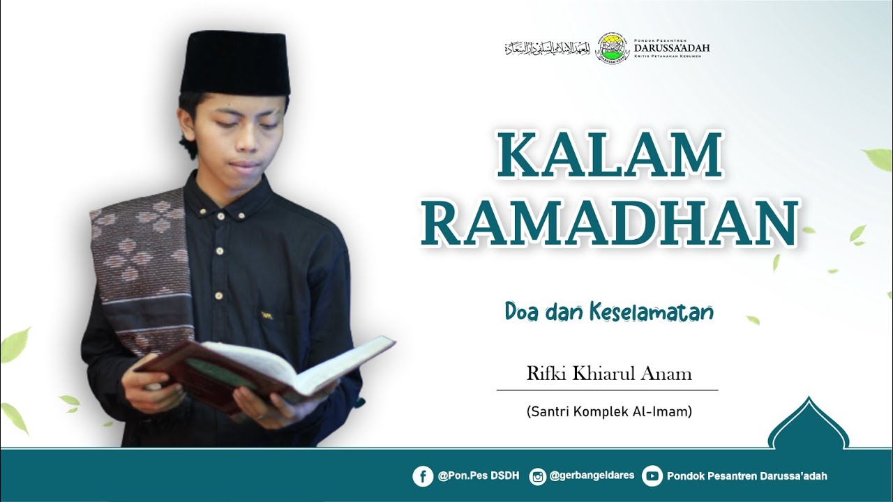 KALAM RAMADHAN | DO'A DAN KESELAMATAN