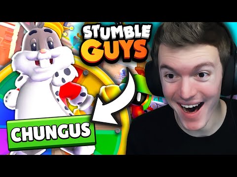 SPINNING NEW *BIG CHUNGUS* WHEEL IN STUMBLE GUYS!