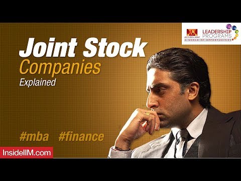Joint Stock Companies Explained | Finance Concepts - Learning IRL By ABGLP