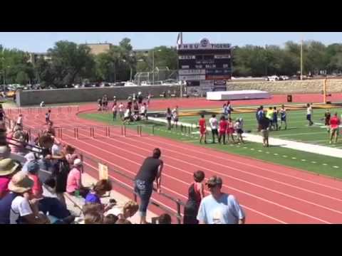 200m hurdles Nunnery Fastest 7th grade girl