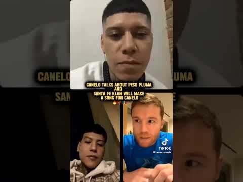 EL CANELO ÁLVAREZ HABLANDO CON SU CONPA SANTA FE KLAN #mexico #canelo #santafeklan