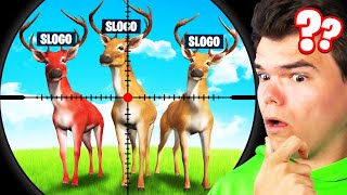 Which Deer Is The REAL SLOGO? (Hide And Seek)