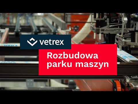 Nowa maszyna w parku maszyn Vetrex - zdjęcie
