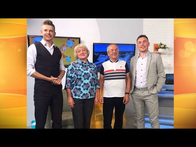 Гости программы «Новый день» Александр Варенков и Ольга Ломанова