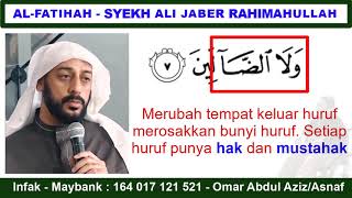 Download lagu CARA BACAAN AL-FATIHAH YANG BETUL : SYEKH ALI JABER RAHIMAHULLAH mp3