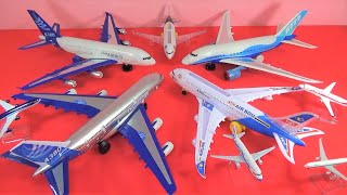 Unboxing best planes:  Boeing 757 737 747 777 Airbus A330 340 350 380   USA Beluga Malaysia  models