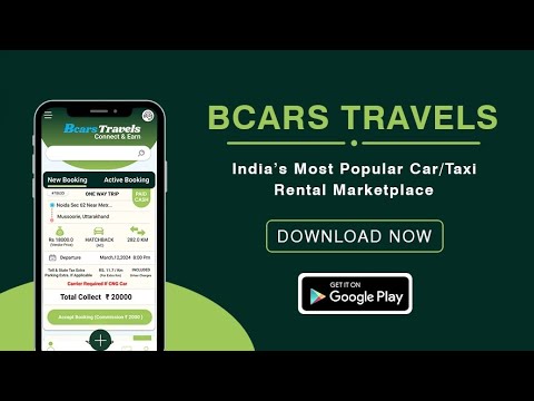 Bcars Travels Taxi Partner video thumbnail