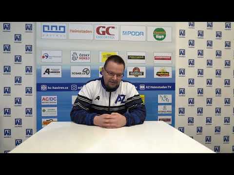 AZ Heimstaden Havířov - HC Frýdek-Místek 3:4PP (26.1.2022) - trenér Filip Konštacký (HAV)