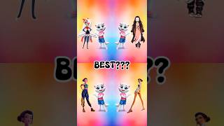 1 2 3 4 Who is Your Favorite? #kpopdemonhunters #poppyplaytime #demonslayer #hazbinhotel #shorts