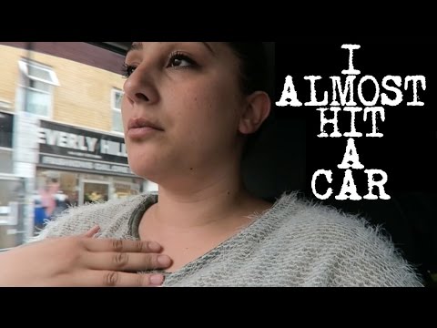 i ALMOST HiT A CAR!