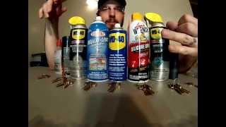 What Is Best Lubricant For Locks WD-40 Graphite Teflon Silicone PTFE Spray Tri-FLow