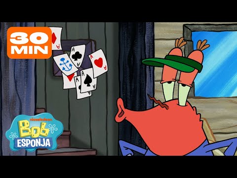 Bob Esponja | Los momentos más extraños aentro de la casa de Don Cangrejo | Bob Esponja en Español
