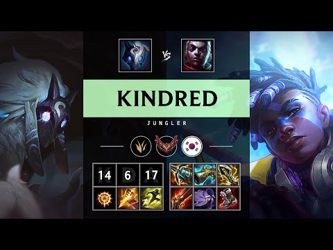 Kindred Jungle vs Ekko - KR Grandmaster Patch 25.21