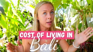 What I spend in a week in BALI, INDONESIA