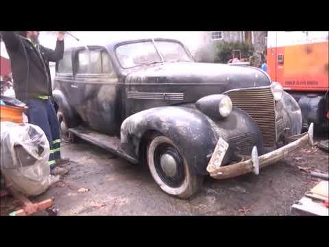 1939 CHEVROLET MASTER FIRST START IN 48 YEARS WILL IT RUN