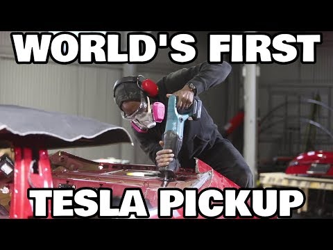 How Truckla Was Built: The Worlds First Tesla Pickup Truck