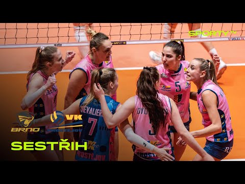 Šelmy Brno vs. VK Prostějov 1:3 | DATART extraliga ženy | 27. kolo | SESTŘIH