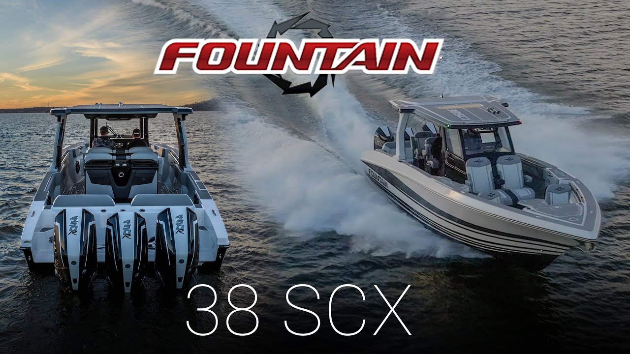 2023 Fountain 38 SCX - Promo Video