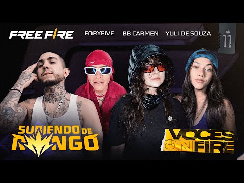 SUBIENDO DE RANGO - FORYFIVE,  BB CARMEN, YULI DE SOUZA  - Voces on Fire Cap. 11 🔥 | Free Fire LATAM