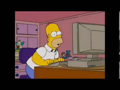 The Simpsons - Homer am PC (german)