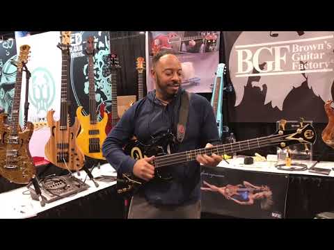 Brown's Guitar Factory NAMM 2017 - Al Reshard - Wolf