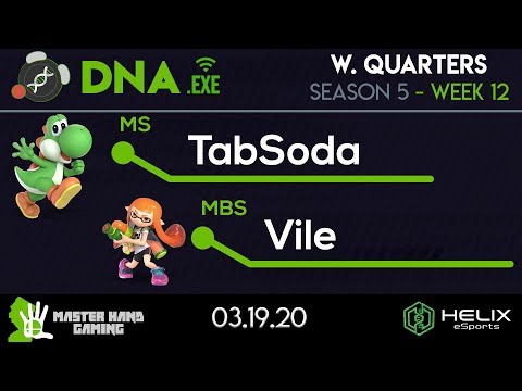 DNA.EXE S5:W12 - MS | TabSoda (Yoshi) Vs. MBS | Vile (Inkling) - W Quarterfinals