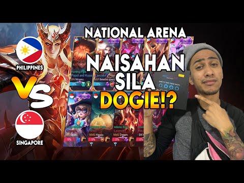 SOBRANG LUPET NA SETUP NG ATLAS AT LEOMORD NG TEAM SINGAPORE NAISAHAN SILA DOGIE! - National Arena