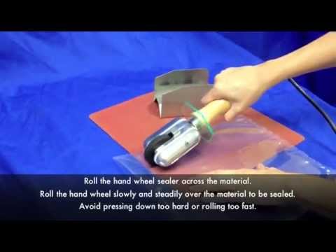 How to use the HWS Series Portable Hand Wheel Sealers