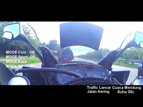 Yamaha R25 vs R25 Modi Ekzoz Top Speed