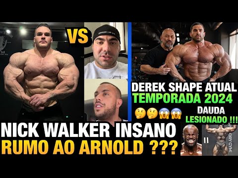 NICK WALKER VAI ENCARAR BRANDÃO E HORSE ?? + DEREK APARECE GIGANTE E IMPRESSIONA + DAUDA LESIONADO