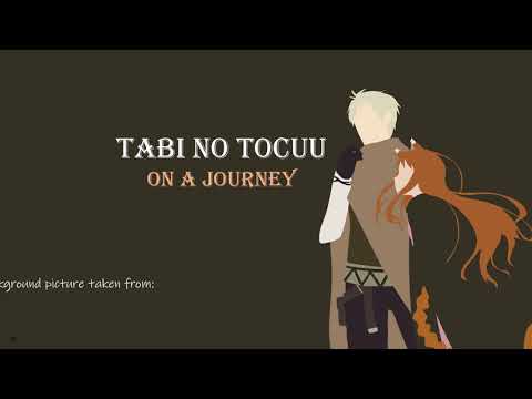 Spice and Wolf OP 1 | Natsumi Kiyoura - Tabi no Tochuu (Lyrics with English Translation)