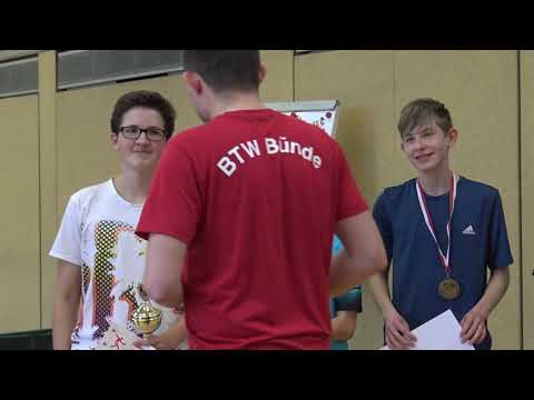 Vereinsmeisterschaften 2019 der TT-Abteilung des BTW Bünde