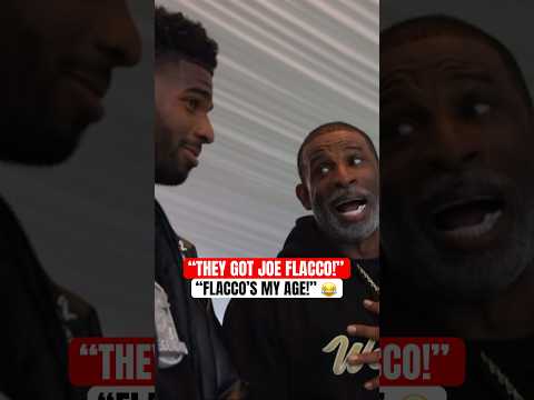 Deion and Shedeur talking Browns during the draft 😂 (via @welloffmedia)