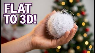 STOP Buying Christmas Ornaments! 🎄 Crochet THIS Instead