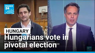 Hungary holds pivotal election that could end Orban's 16-year rule