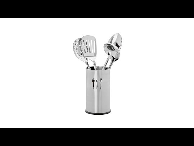 Video Teaser für Küchenhelfer Set Edelstahl