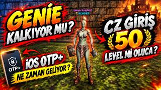 KNIGHT ONLINE'DA NELER OLUYOR? 😱 GENİE ❌ ,CZ 50 LEVEL VE iOS OTP+ !