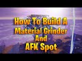 How to Build a Material Grinder and AFK Spot - AFK Plankerton Endurance - Step by Step