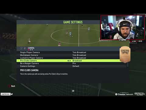 Castro_1021 FIFA 22 Camera Settings