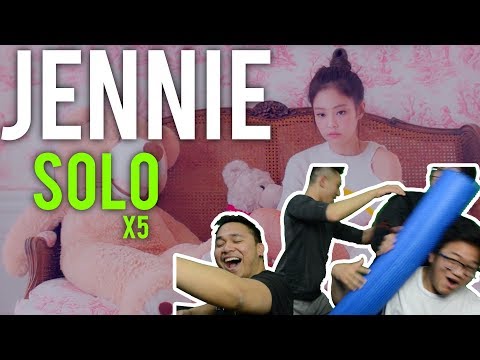 B*TCH, JENNIE GOING SOLO (x5 MV Reaction)