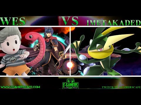 EGC Smash Ultimate Weekly #11: Wes(Marth, Lucas) vs imetakaded(Greninja) Pools