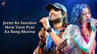 Dhadkan Lyrics - Jubin Nautiyal Palak Muchhal