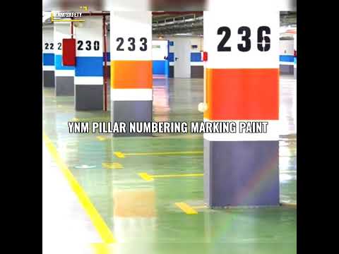 Pillar Numbering Marking Paint