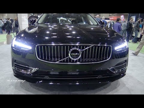 2018 Volvo S90 T8 - Exterior And Interior Walkaround - 2018 Montreal EV Show