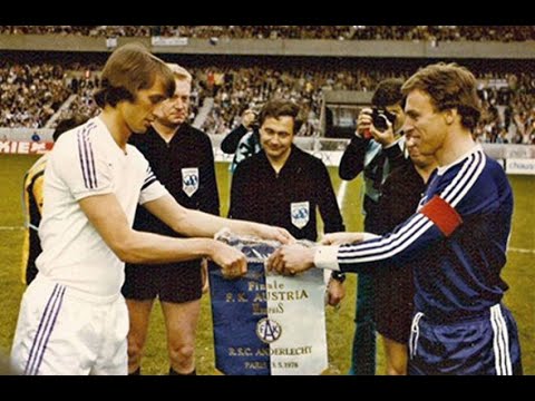 Anderlecht-Austria Vienna 4-0 Coppa Coppe 77-78 FINALE