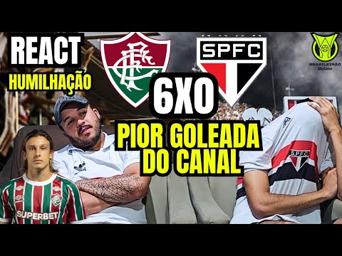 Fluminense's 6-0 defeat to São Paulo is the worst humiliation in history - São Paulo FC massacred...