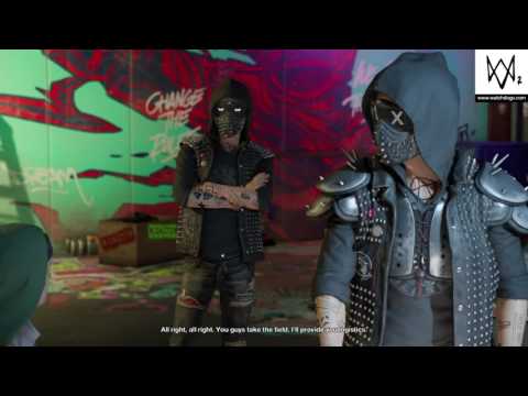 Watch_Dogs 2 | Motherload Mission Cutscene ft. Wrench